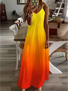 damen-maxikleid-sommerkleid-a-linie-klei-orange-1