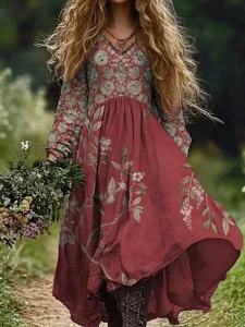 damen-maxikleid-sommerkleid-faltenkleid-wein-5