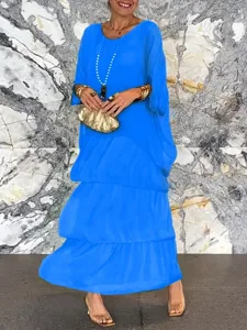 damen-maxikleid-weies-kleid-freizeitklei-blau-6