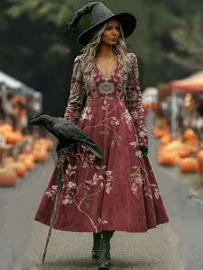 damen-midi-kleid-a-linie-kleid-urlaub-la-wein-7