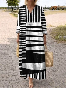 damen-midi-kleid-v-ausschnitt-langarm-ka-schwarz-5