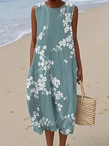 damen-midi-kleid-v-ausschnitt-lange-arme-grun-17