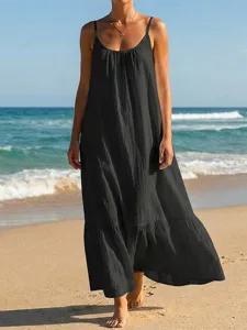 damen-midikleid-100-baumwolle-shiftkleid-schwarz-4