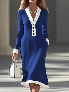 damen-midikleid-a-linie-kleid-elegant-ur-blau-2