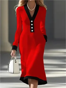 damen-midikleid-a-linie-kleid-elegant-ur-rote-4