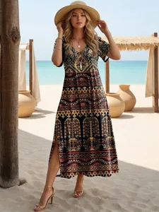 damen-midikleid-a-linie-kleid-lassig-tag-schwarz-5