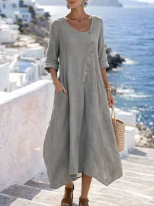 damen-midikleid-aus-baumwolle-und-leinen-armeegrun-6