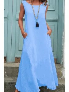 damen-midikleid-baumwoll-mischung-shiftk-leicht-blau-1