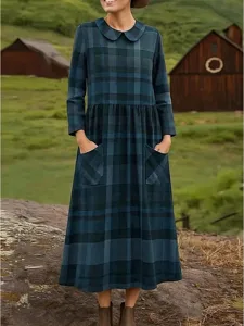 damen-midikleid-etui-kleid-faltenkleid-u-blau-2