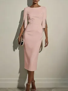 damen-midikleid-figurbetontes-kleid-halb-rosa-3