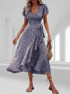 damen-midikleid-freizeitkleid-wickelklei-marineblau-14