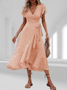 damen-midikleid-freizeitkleid-wickelklei-orange-12