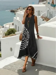 damen-midikleid-im-bohemian-stil-armello-schwarz-2