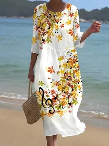 damen-midikleid-kunstbaumwollleinen-shif-wei-3