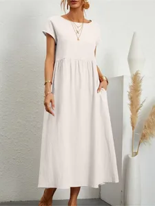 damen-midikleid-kunstbaumwollleinen-shif-wei-7