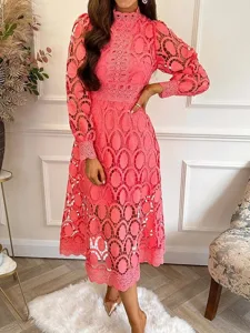 damen-midikleid-maxikleid-spitzenkleid-w-hell-rot-9
