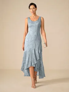 damen-midikleid-ruschenkleid-elegant-tag-himmelgrau-1