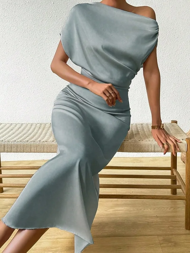 damen-midikleid-satinkleid-partykleid-co-staubiges-blau-16