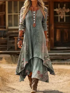 damen-midikleid-shiftkleid-lassig-taglic-grun-2