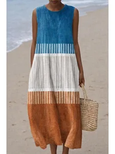 damen-midikleid-shiftkleid-sommerkleid-a-konigliches-blau-3