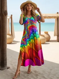 damen-midikleid-sommerkleid-a-linie-klei-regenbogen-5