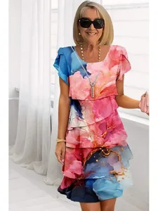 damen-midikleid-sommerkleid-druckkleid-e-leuchtend-rosa-16