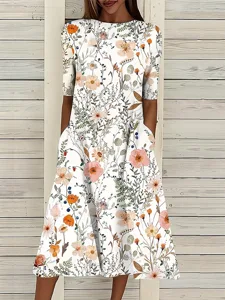 damen-midikleid-t-shirt-kleid-a-linie-kl-orange-4