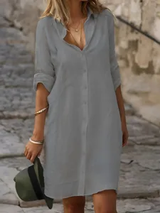 damen-minikleid-baumwoll-mischung-hemdbl-grau-8