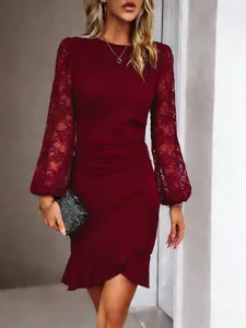 damen-minikleid-etui-kleid-elegant-party-wein-2