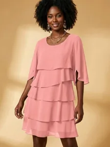 damen-minikleid-freizeitkleid-chiffonkle-rosa-10