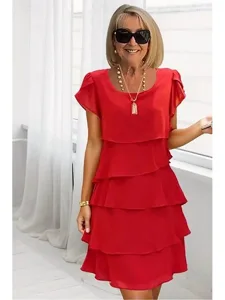 damen-minikleid-freizeitkleid-chiffonkle-rote-8