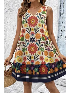 damen-minikleid-sommerkleid-a-linie-klei-beige-4