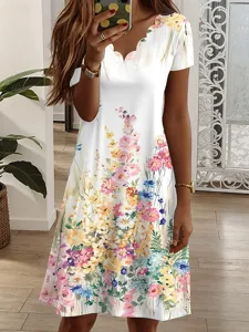 damen-minikleid-t-shirt-kleid-sommerklei-gelb-3