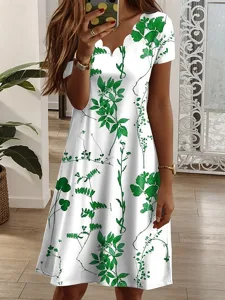 damen-minikleid-t-shirt-kleid-sommerklei-hellgrun-6