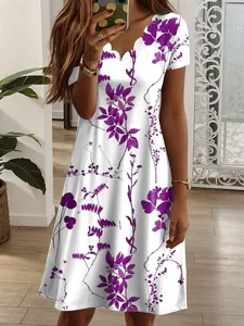 damen-minikleid-t-shirt-kleid-sommerklei-purpur-5