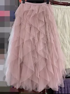 damen-mode-lassig-maxi-mittlere-hufthohe-rosa-4