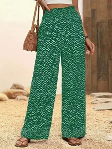 damen-mode-lassig-midi-mittlere-hufthohe-grun-13