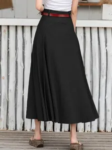 damen-mode-maxi-rocke-einfarbig-alltagst-default-4