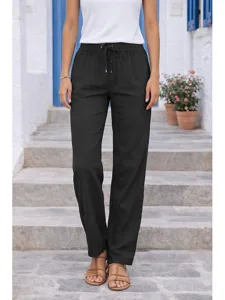 damen-normal-baumwoll-mischung-chinos-ho-schwarz-1