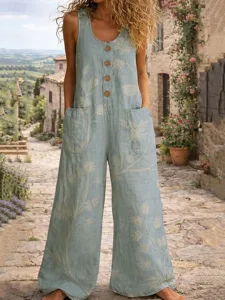 damen-normal-overall-aktiv-blumen-armell-staubiges-blau-4