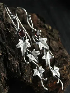 damen-ohrringe-modisch-outdoor-blatt-ohr-rote-3