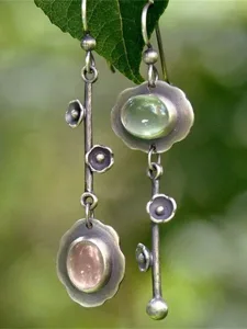 damen-ohrringe-modisch-outdoor-blume-ohr-grun-7