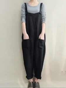 damen-overall-im-streetwear-stil-einfarb-schwarz-3