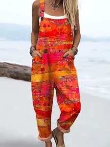 damen-overall-urlaub-vintage-lassig-voll-orange-2