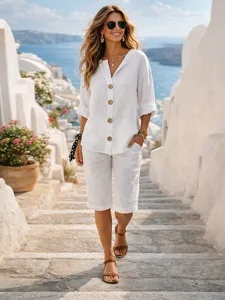 damen-passende-sets-baumwoll-leinen-hemd-wei-4