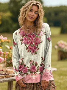 damen-plus-size-t-shirt-floral-farbverla-beige-3