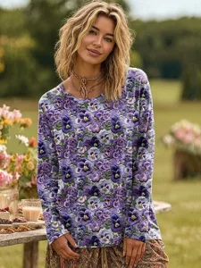 damen-plus-size-t-shirt-floral-farbverla-purpur-6