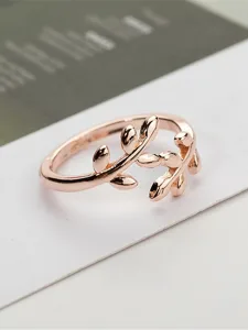 damen-ringe-modisch-outdoor-blatt-ring-rotgold-3