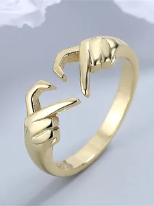 damen-ringe-modisch-outdoor-herz-ring-gold-5