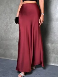 damen-satinrocke-elegant-mode-maxi-hohe-wein-40